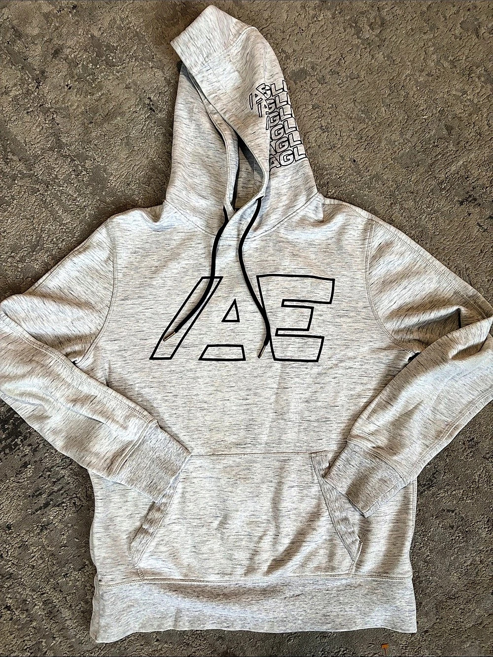 American Eagle Graphic Hoodie Size Small